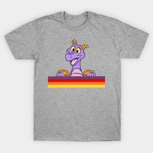 Happy little purple dragon of imagination T-Shirt